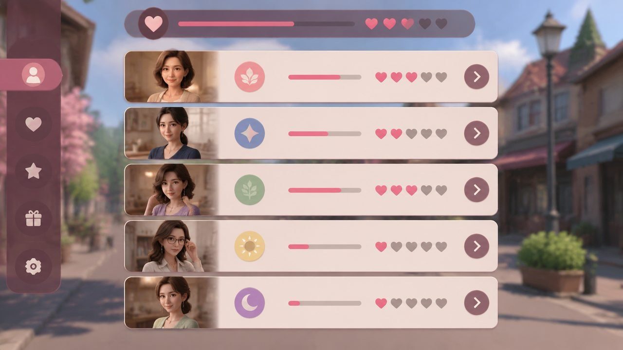 熟女日 角色养成 页面配图 5